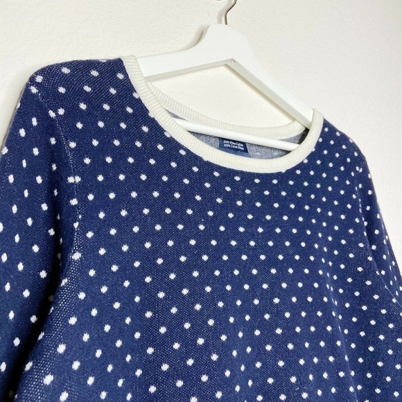 Tommy Hilfiger Polka Dot Button Back Sweater - Picture 3 of 7